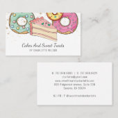 Carte De Visite Chef pâtisserie boulangerie (Devant / Derrière)