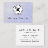 Carte De Visite Chef pâtissier (Devant / Derrière)