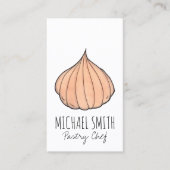 Carte De Visite Chef pâtissier indien Modéak Coconut Mithai (Devant)