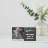 Carte De Visite Chef pâtissier | Whisk (Debout devant)
