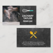 Carte De Visite Chef pâtissier | Whisk (Devant / Derrière)