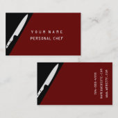 CARTE DE VISITE CHEF PERSONNEL (Devant / Derrière)