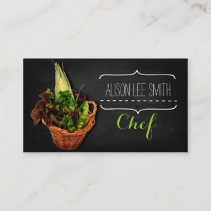 Carte De Visite Chef personnel/catering Service/Cook service