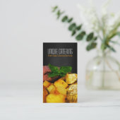 Carte De Visite Chef personnel/catering Service/Cook service (Debout devant)