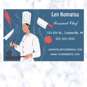 Carte De Visite Chef personnel modifiable