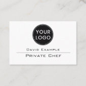 Carte De Visite Chef privé (Devant)