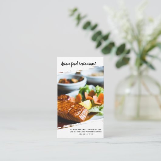 Carte De Visite Chef professionnel (Debout devant)