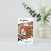 Carte De Visite Chef professionnel (Debout devant)