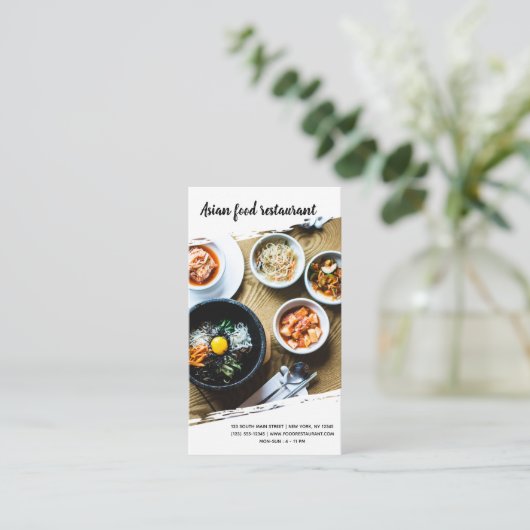 Carte De Visite Chef professionnel (Debout devant)