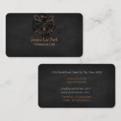 Carte De Visite Chef professionnel / Chef personnel / service de r (Devant / Derrière)