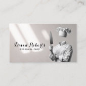 Carte De Visite Chef professionnel Cuisine créative (Devant)