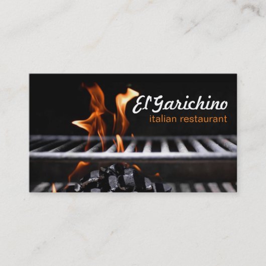 Carte De Visite Chef Restauration Restaurant Cuisines Classes (Devant)