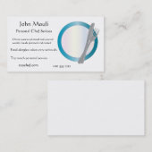 Carte De Visite Chef, traiteur ou restaurant (Devant / Derrière)