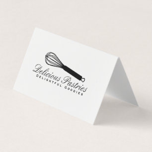 Carte De Visite Chef Whisk