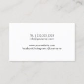 Carte De Visite Chef Wine Sommelier Parties scintillant d'or moder (Dos)
