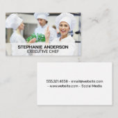 Carte De Visite Chefs dans la cuisine (Devant / Derrière)