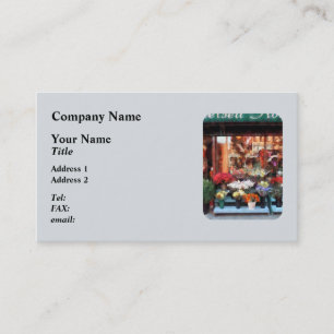 Carte De Visite Chelsea Flower Shop
