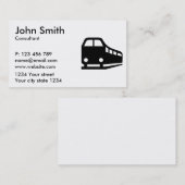 Carte De Visite Chemin de fer de train (Devant / Derrière)