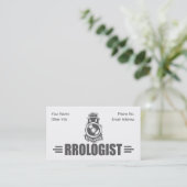 Carte De Visite Chemin de fer humoristique (Debout devant)