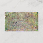 Carte De Visite Chemin ombragé par | de Claude Monet (Dos)