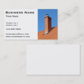 Carte De Visite cheminée (Devant / Derrière)