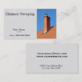 Carte De Visite cheminée (Devant / Derrière)
