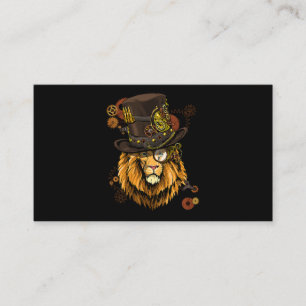 Carte De Visite Chemise Lion Steampunk Steampunk Amateurs Pour Fem