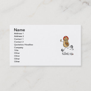 Carte De Visite Chemises et Cadeaux pour les Fous de Football