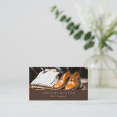 Carte De Visite Chemises et chaussures, magasin de vêtements pour  (Debout devant)