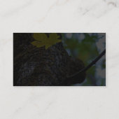 Carte De Visite Chêne (Dos)