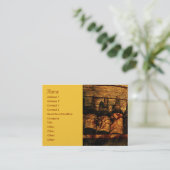 Carte De Visite Chêne mûr (Debout devant)