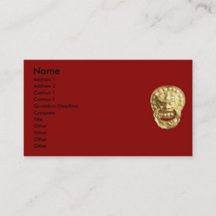 Carte de visite Cheng Men #2