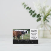 Carte De Visite Cheptels bovins cultivant ou envoyant à la (Debout devant)