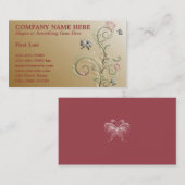 Carte De Visite Cher (Devant / Derrière)