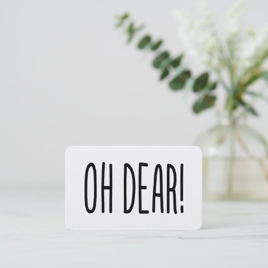 CARTE DE VISITE CHER ! (Debout devant)