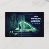 Carte De Visite Chercheur paranormal Eerie Ghost (Devant)