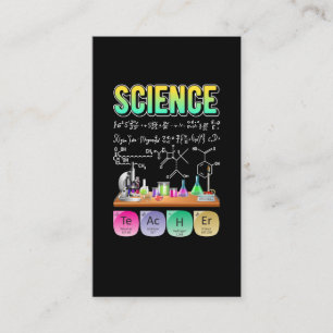 Carte De Visite Chercheur scientifique en chimie de laboratoire