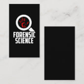 Carte De Visite Chercheur scientifique scientifique Enquêteur judi (Devant / Derrière)