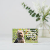 Carte De Visite Chérie simple (Debout devant)