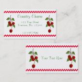 Carte de visite Cherry Bunch (Devant / Derrière)
