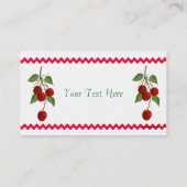 Carte de visite Cherry Bunch (Dos)