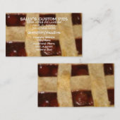 Carte De Visite Cherry Pie Company (Devant / Derrière)