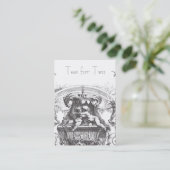 Carte De Visite Cherub Rococo du XVIIIe siècle (Debout devant)