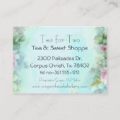 Carte De Visite Cherub Rococo du XVIIIe siècle (Dos)