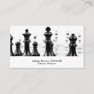 Carte De Visite Chessboard, Chess Club