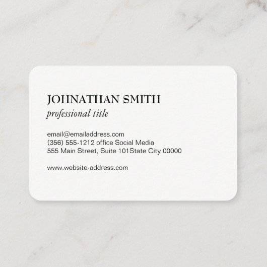 Carte De Visite Cheval (Dos)