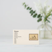 Carte De Visite Cheval (Debout devant)