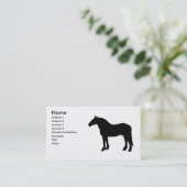 Carte De Visite cheval 2 (Debout devant)