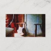 Carte De Visite Cheval à bascule dans le grenier (Dos)