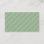 Carte De Visite Cheval - affaires (Dos)
